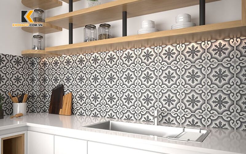 Tại sao nên sử dụng gạch trang trí tường bếp cho không gian nấu nướng