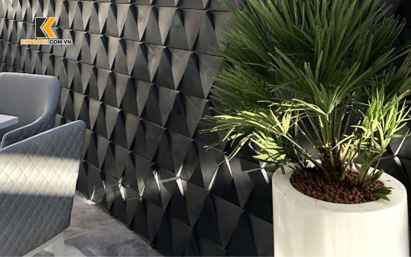 Gạch bê tông 3D cho không gian ngoài trời