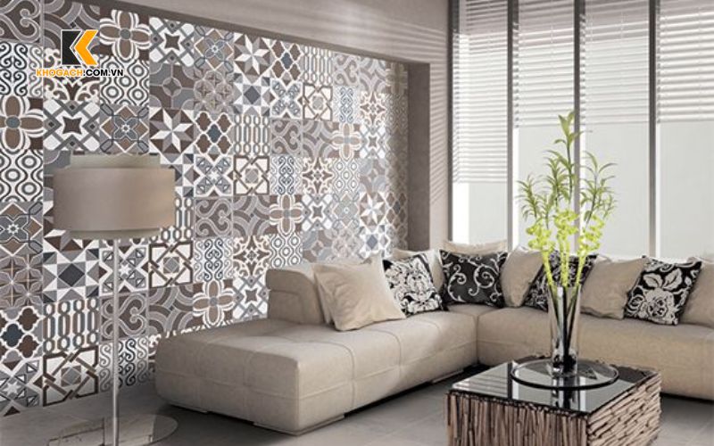 Gạch bông trang trí ốp tường