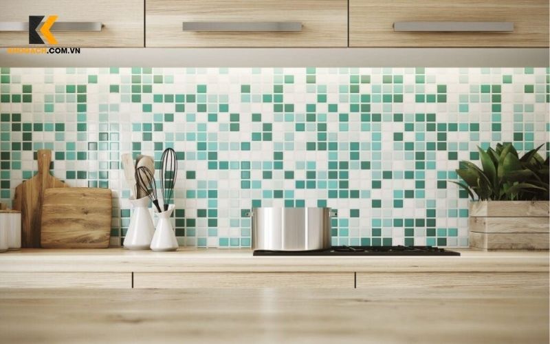 Vì sao nên chọn gạch mosaic cho không gian bếp?