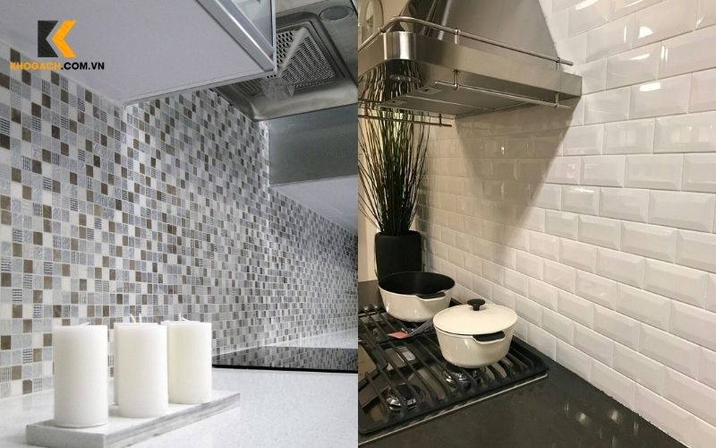 Lưu ý khi chọn và thi công gạch mosaic cho khu vực bếp