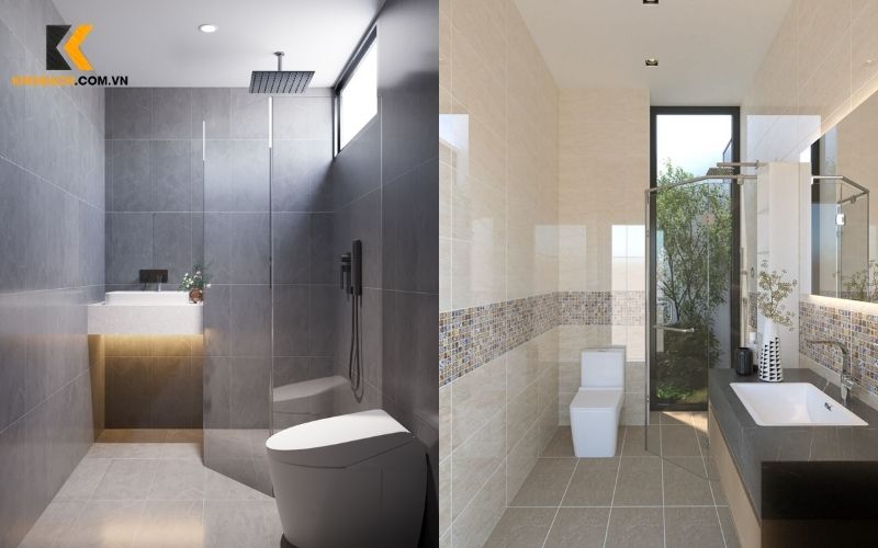 Vì sao nên chọn gạch 30x60 cho tường nhà tắm?