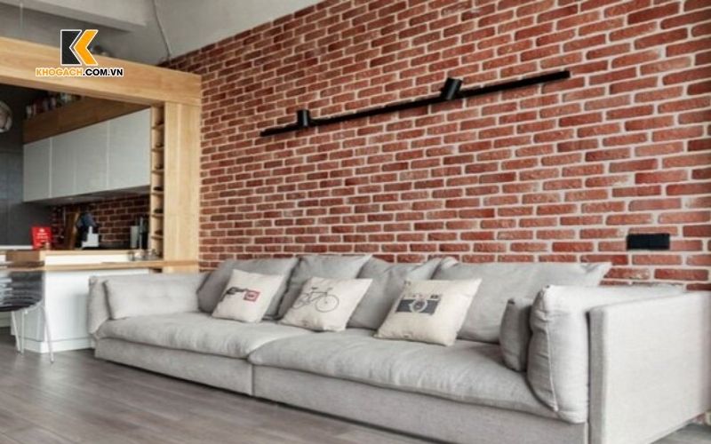 Các mẫu gạch thẻ trang trí phòng khách được ưa chuộng
